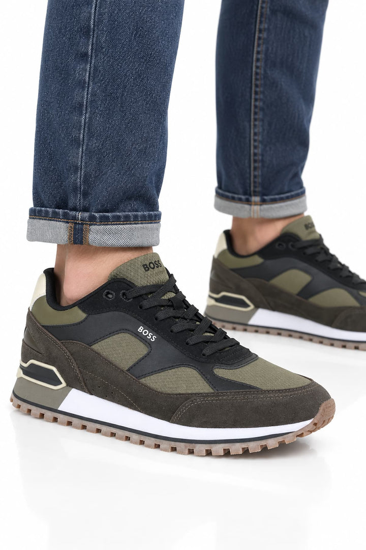 Sneakers à semelle crantée pour homme Hugo Boss