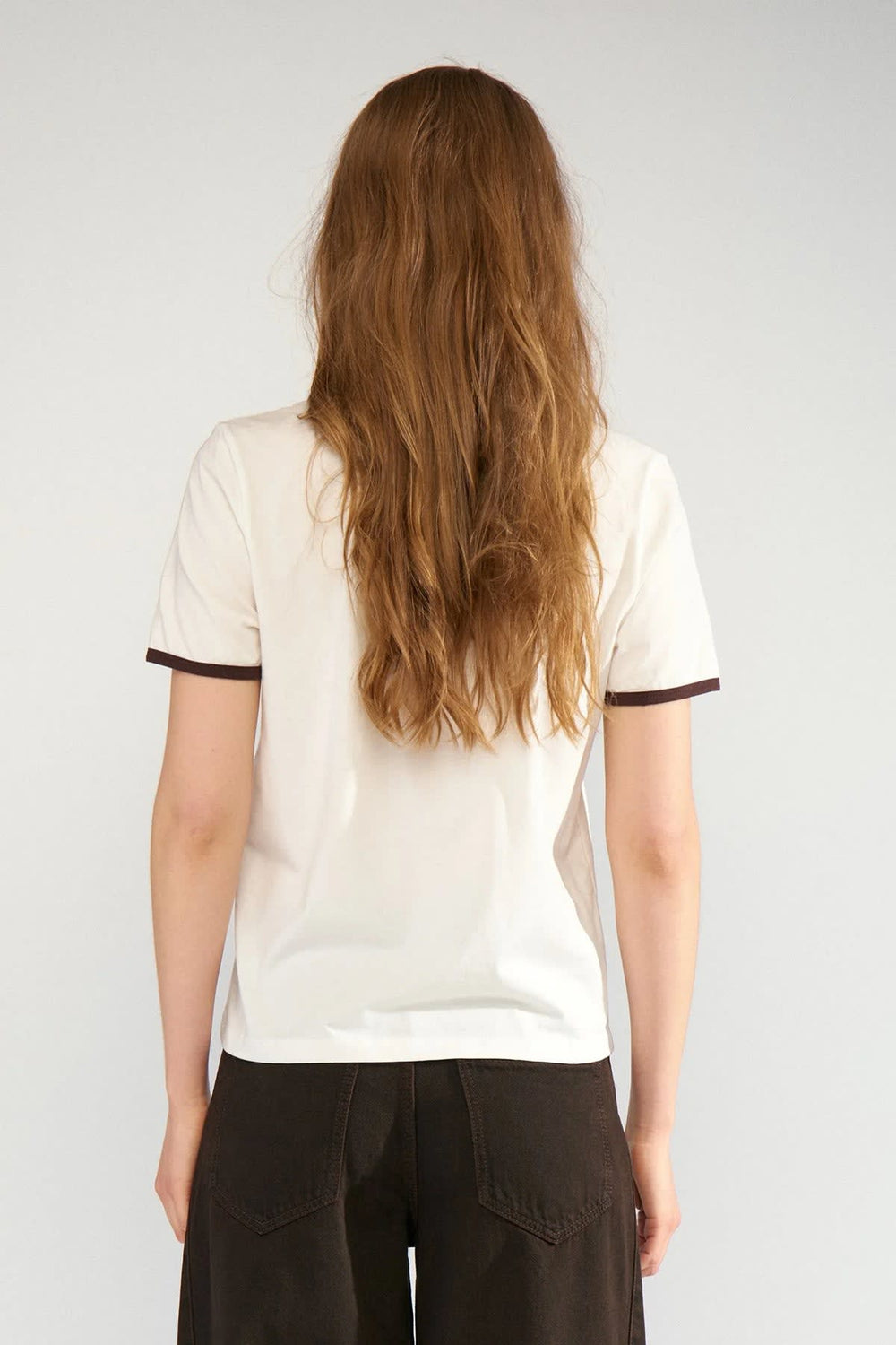 T-shirt à imprimé chiens vue de face pour femme Numph