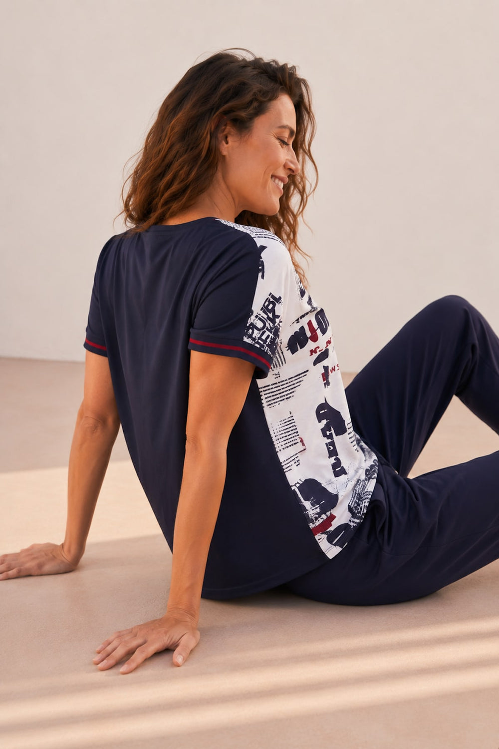 Kennys Women's Graphic-Print Blended-Fabric T-Shirt