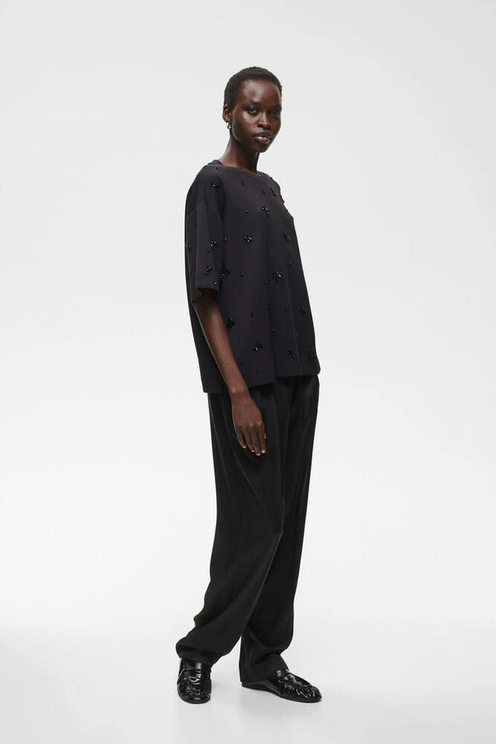 T-shirt orné de perles et cristaux pour femme Inwear