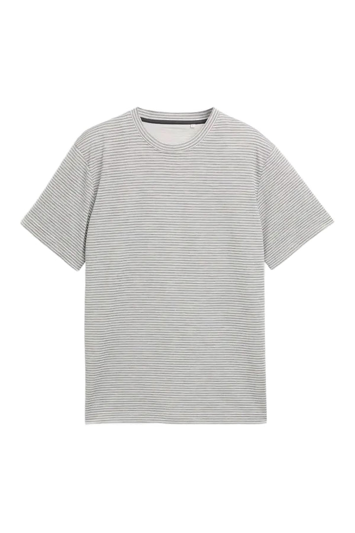 Front view: Tom Tailor white textured men&