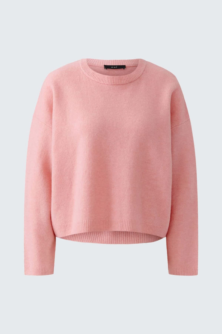 Tricot doux à épaules tombantes pour femme Oui