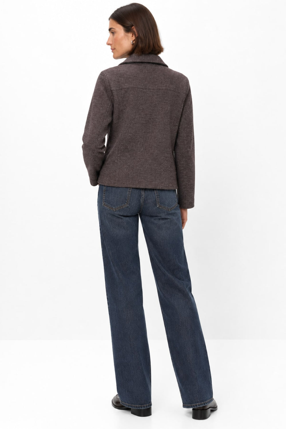 Veste texturée à capuchon pour femme kennys