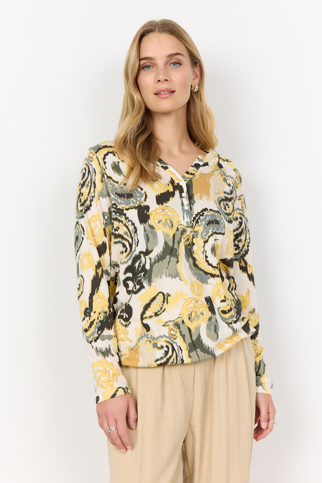 Blouse imprimé cachemire