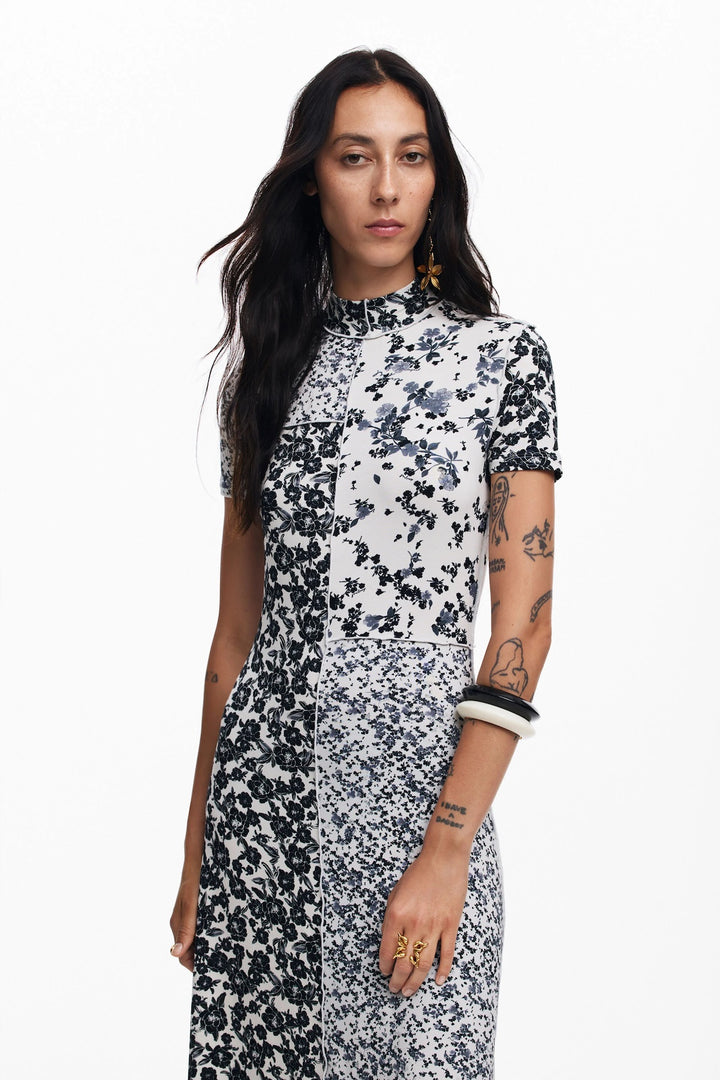 Robe longue imprimé floral