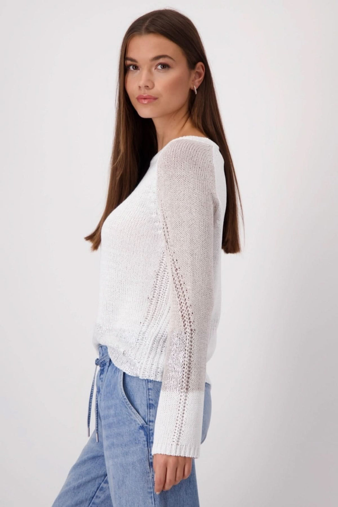 Color block knit