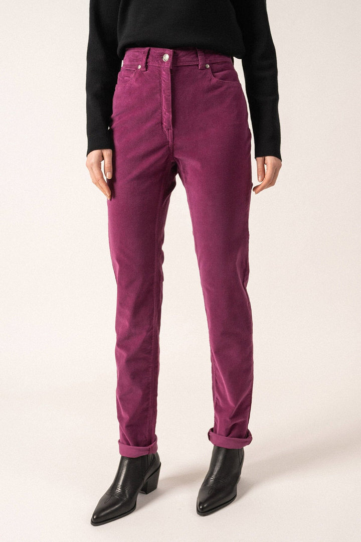 Pantalon MIMOSA VELOURS Femme - Bas - Pantalon Saint James