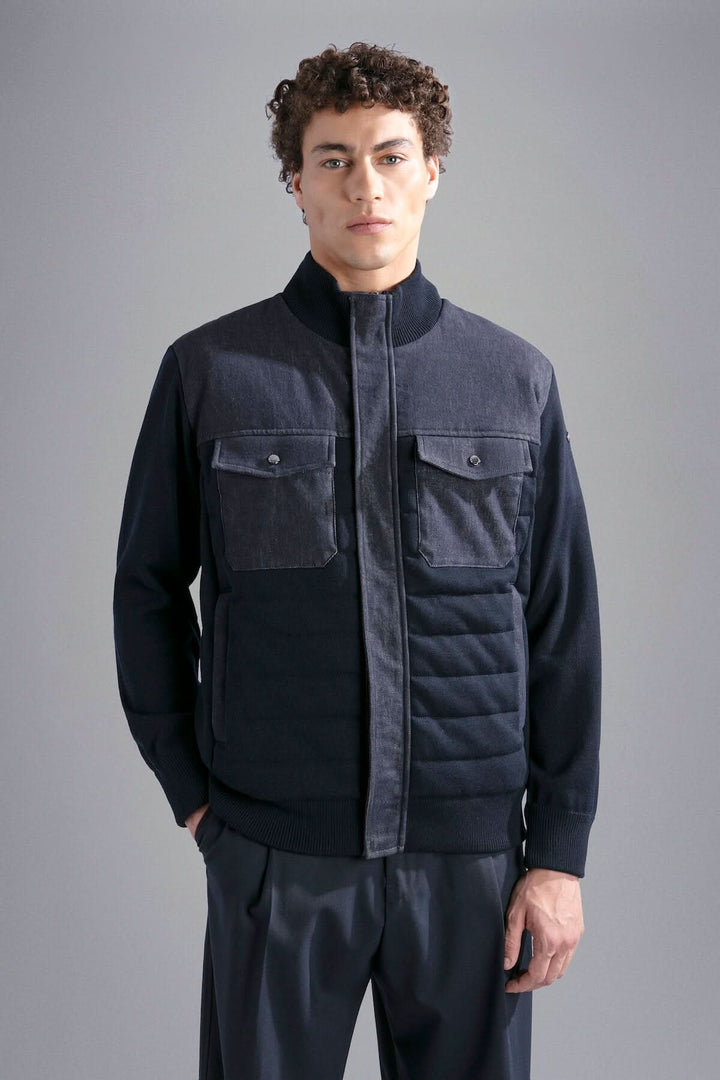 Veste d'extérieur matelassée Paul & Shark, alliant confort, style et fonctionnalité pour toutes occasions.