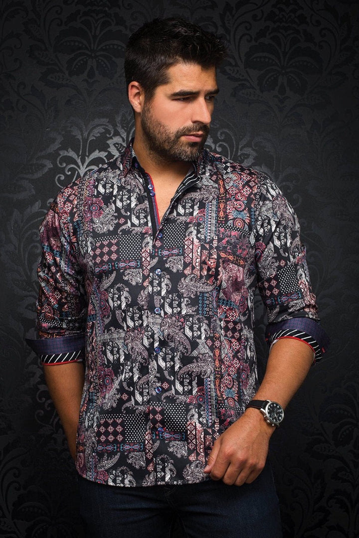 Chemise Borneo Homme - Chemise - Chemise sport AU NOIR