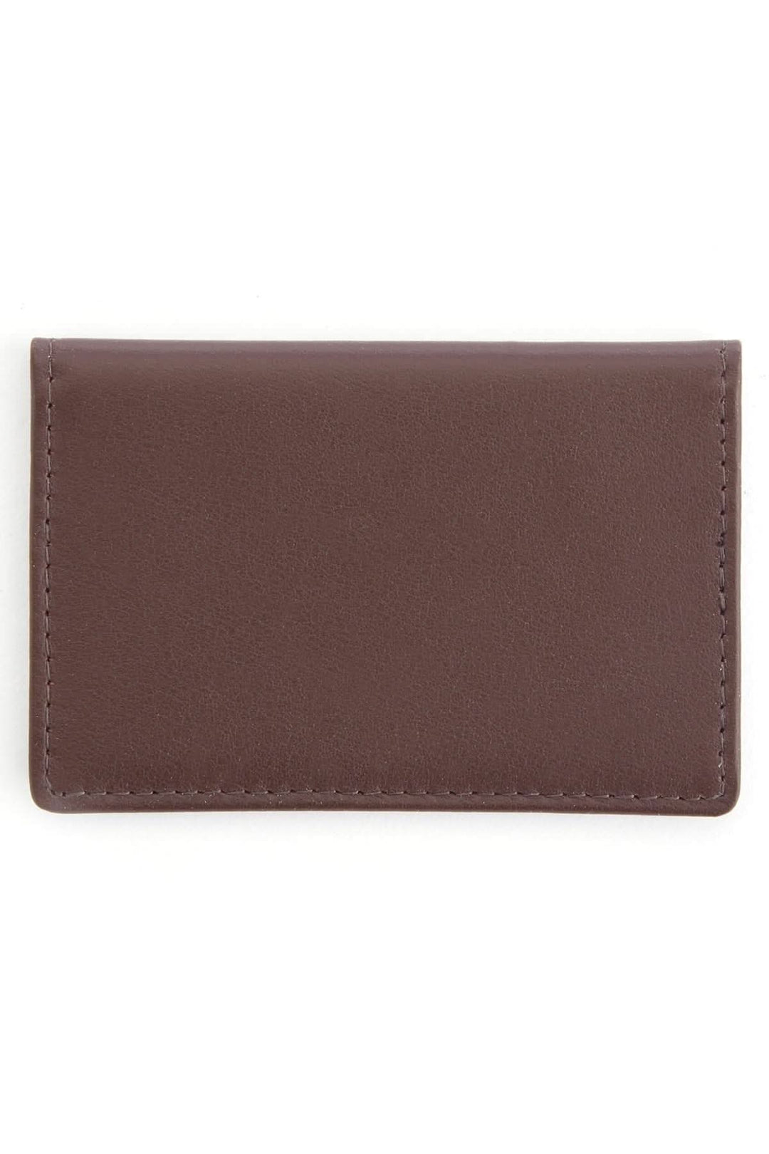 Étui compact en cuir pleine fleur pour cartes d&
