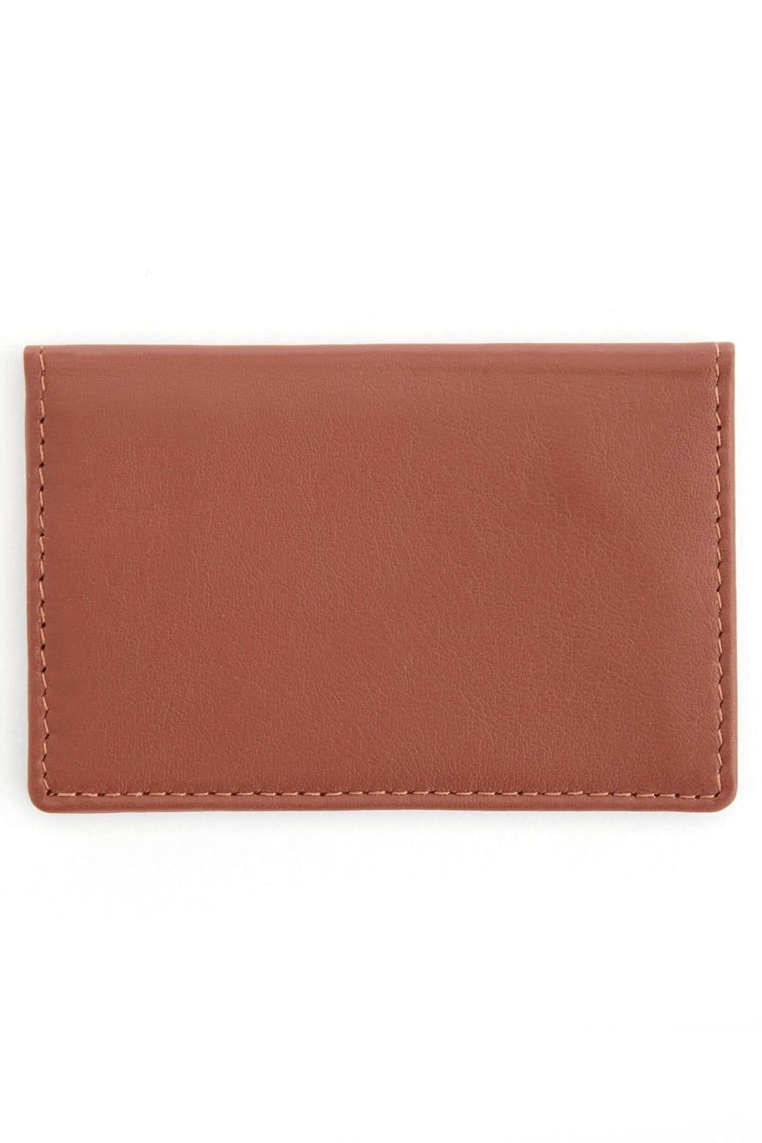 Étui compact en cuir pleine fleur pour cartes d&