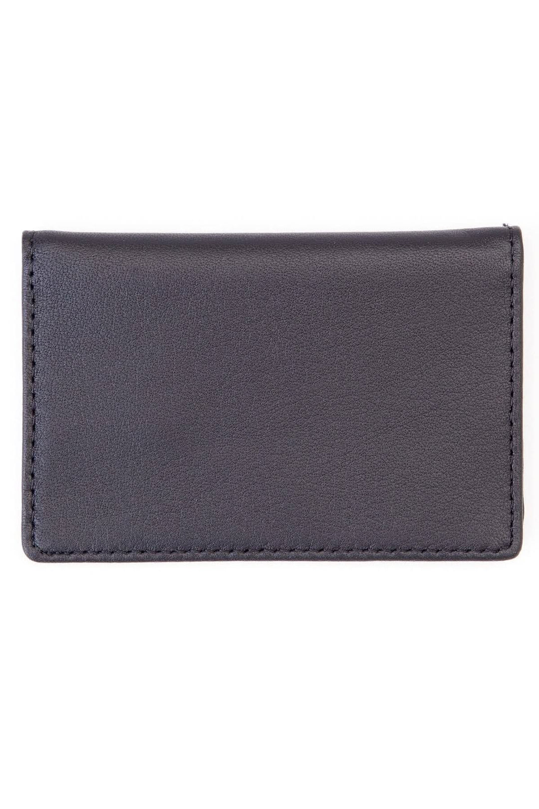 Étui compact en cuir pleine fleur pour cartes d&