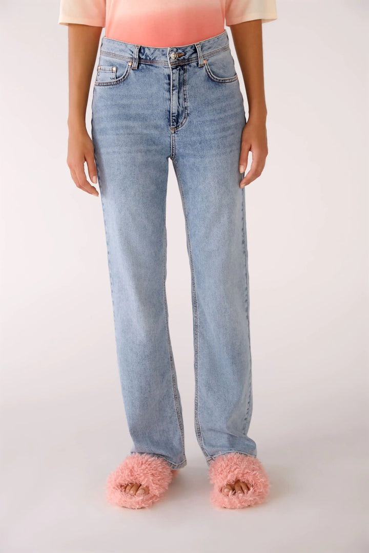 Jean à taille haute Femme - Bas - Pantalon - Jeans Oui