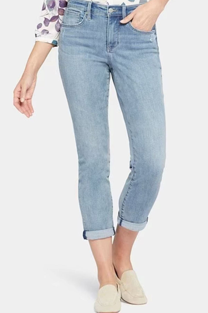 Jean boyfriend coupe droite slim à taille haute Margot Femme - Bas - Pantalon - Jeans NYDJ