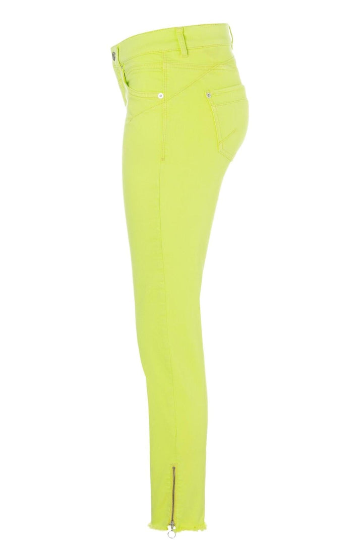 Jean vert fluo rich slim chic Femme - Bas - Pantalon - Jeans Mac Jeans