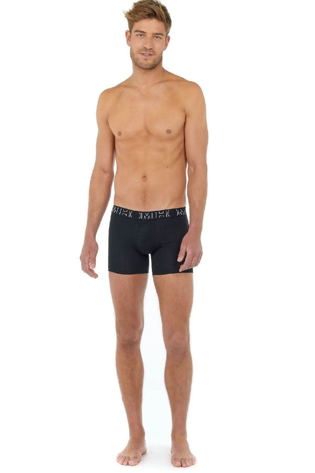 Homme en sous-vêtement noir, boxers RAYAN 