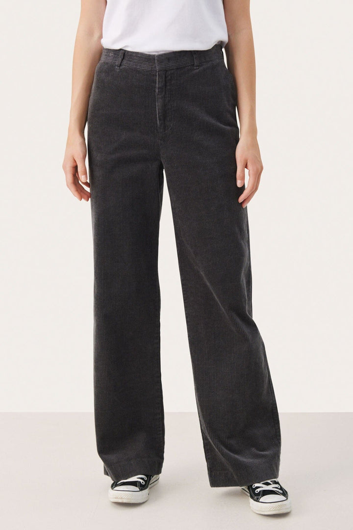 Pantalon velour côtelé Clarisse Femme - Bas - Pantalon - Chino Part Two