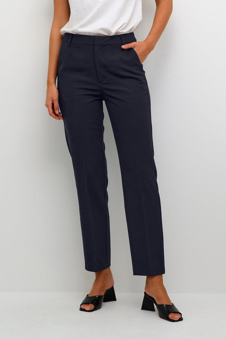 Pantalon zippé Sakura Femme - Bas - Pantalon - Pantalon habillé Kaffe