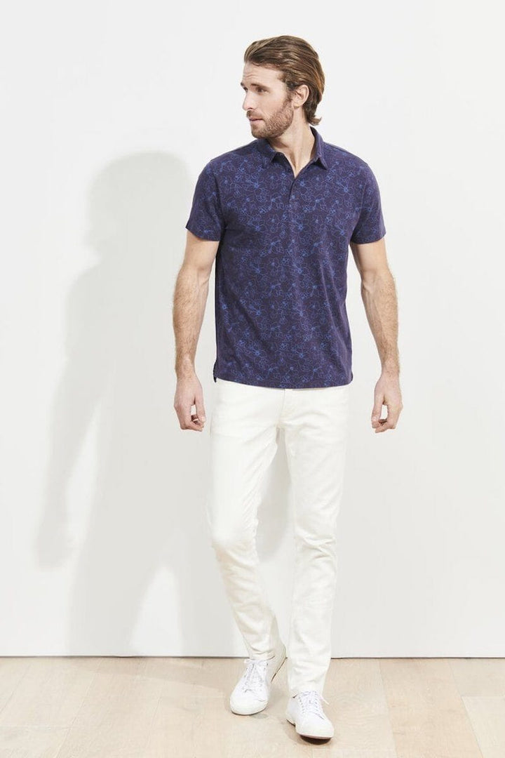 Polo fleuri Homme - Hauts - Polo - Polo m/c Patrick Assaraf