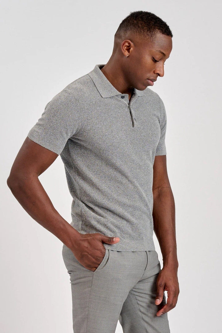 Polo Rico en coton Terry Homme - Hauts - Polo - Polo mc Sand