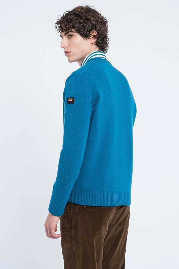 Pull en laine Shetland Homme - Hauts - Chandail Paul and Shark