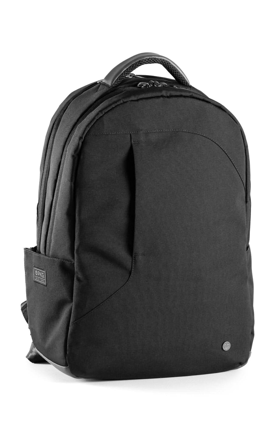 Sac à dos noir durable Durham Outpost 30L, fabriqué en polyester recyclé, résistant à l'eau.
