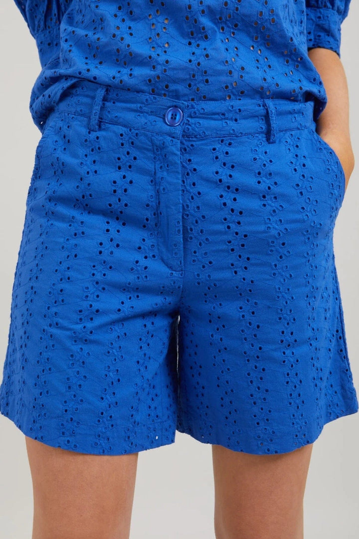 Short Lena avec brederie anglaise Femme - Bas - Short coster